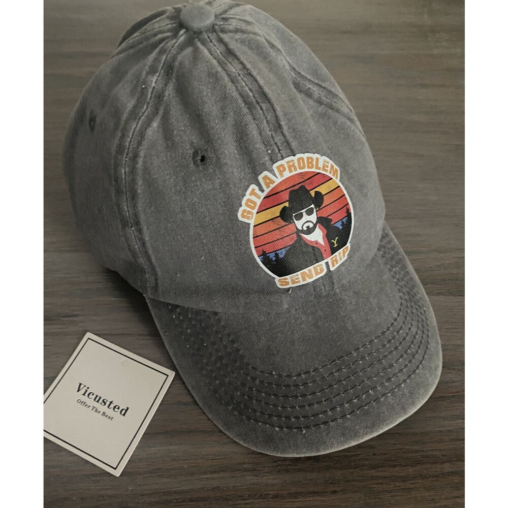 Yellowstone Tv show hat Cap Sunscreen Hat got a problem send RIP unisex cap